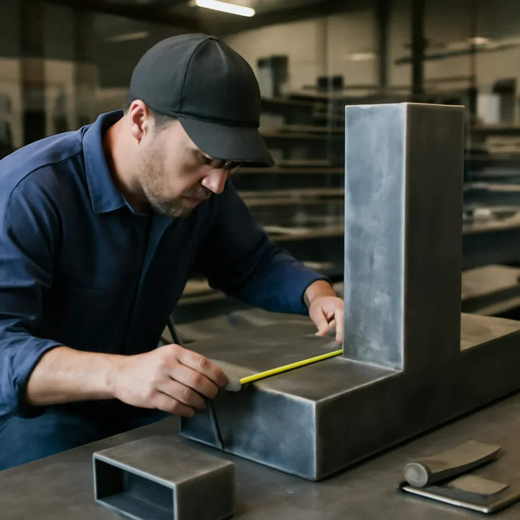 Fabrication and fit-up process for design, fabrication & installation