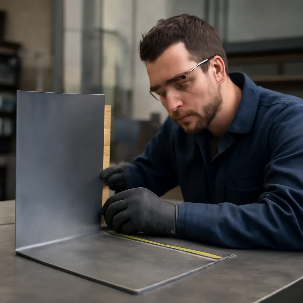 Fabrication and fit-up process for finishes