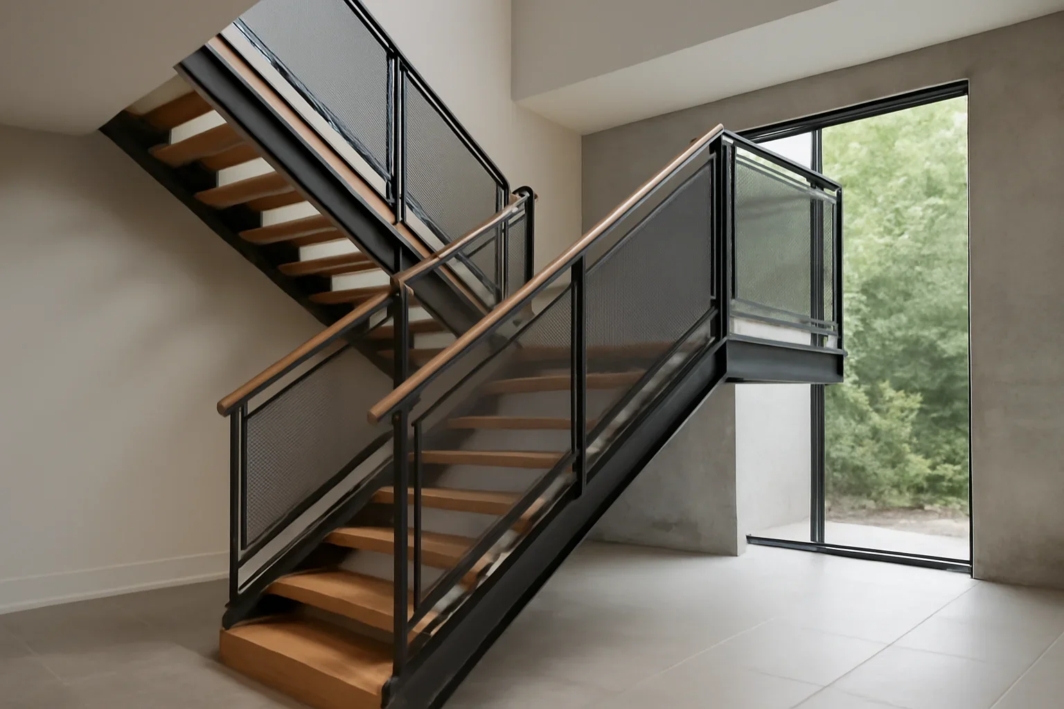 For General Contractors project with refined metal fabrication details