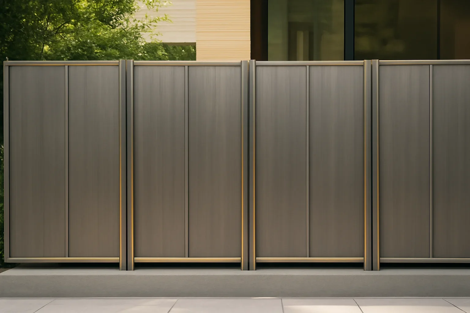 Privacy Policy project with refined metal fabrication details