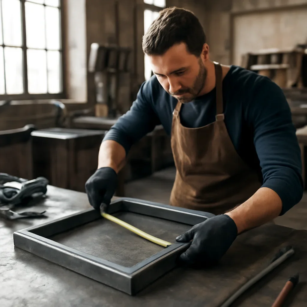 Fabrication and fit-up process for residential metalwork
